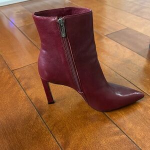 Vince Camuto leather booties. Gently used.